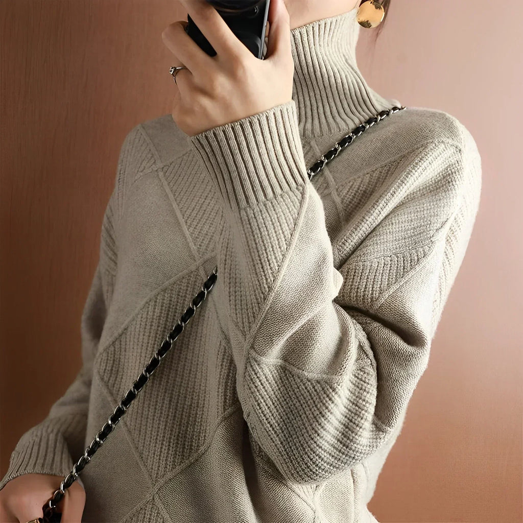 Autumn | Chunky Turtleneck Sweater