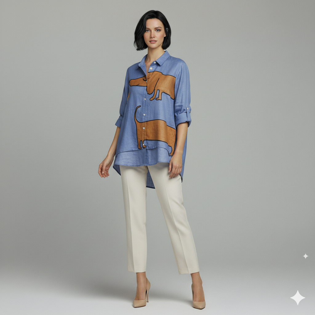 Asta - Dog Blouse