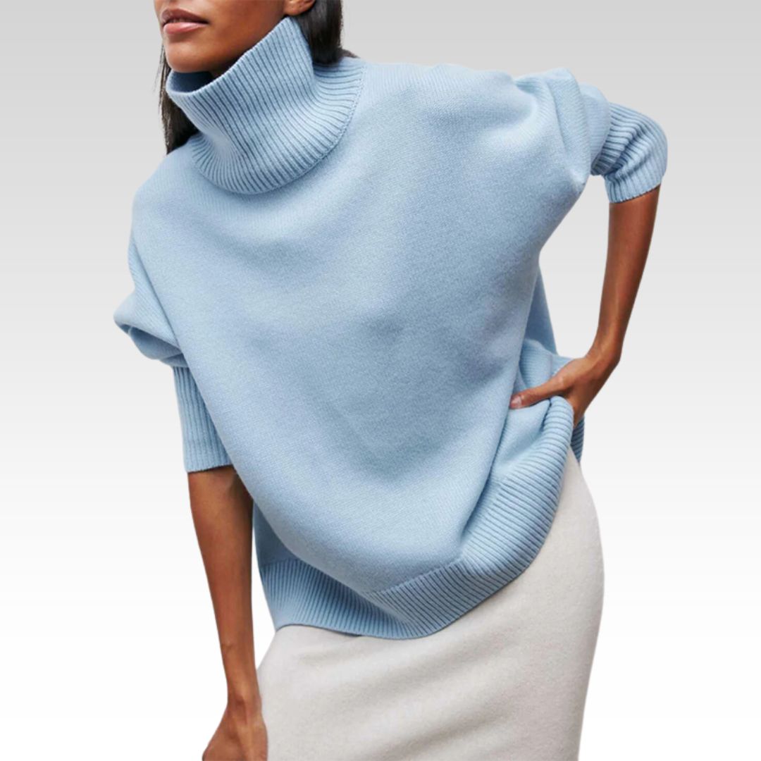 Amelia - Elegant Knit Turtleneck Sweater